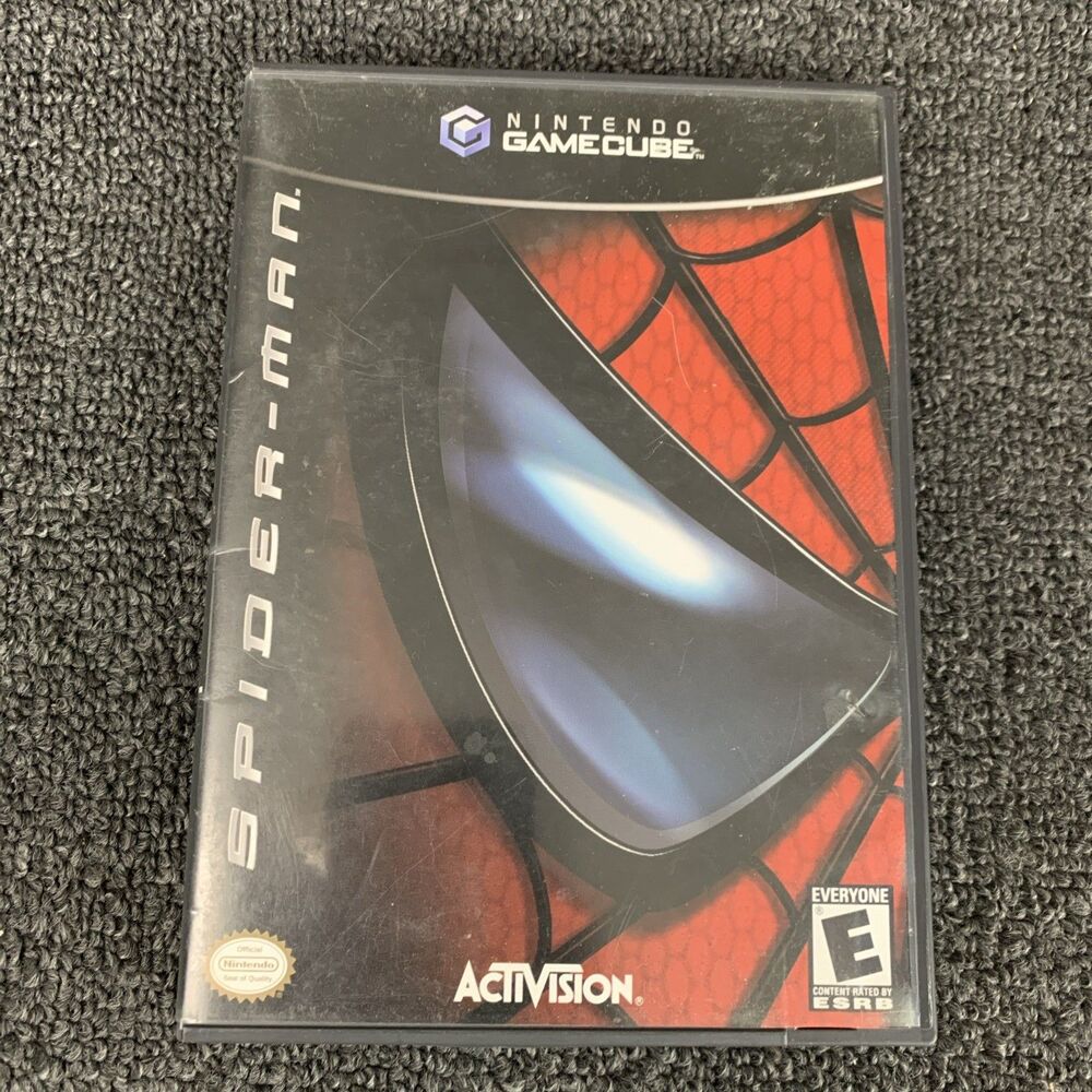 Spider-Man Nintendo GameCube Complete CIB Activision Marvel Spider Man The Movie